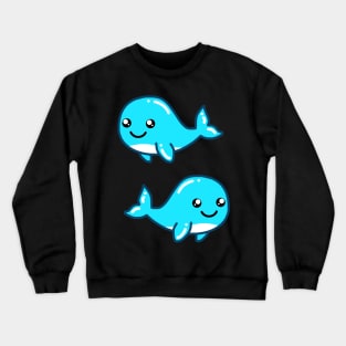 Cute Whale Crewneck Sweatshirt